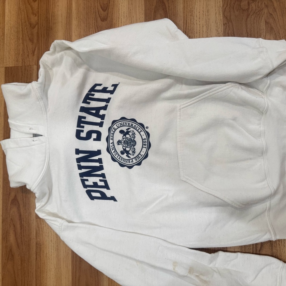 Nike White Crewneck Sweater